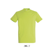 SOL'S Imperial- férfi környakú póló (apple green, S) munkaruha