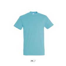 SOL'S Imperial- férfi környakú póló (Caribbean Blue, M) munkaruha