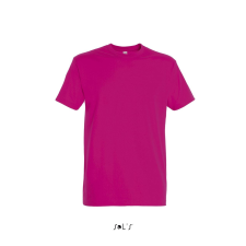 SOL'S Imperial- férfi környakú póló (fuchsia, XL) munkaruha