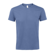 SOL'S Imperial- férfi környakú póló (kék, 3XL) munkaruha