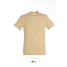 SOL'S Imperial- férfi környakú póló (sand, M)