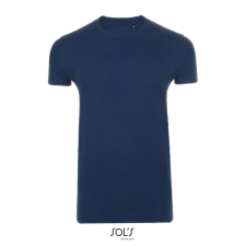 SOL'S Imperial Fit - férfi környakú testhezálló póló (french navy, 2XL) munkaruha