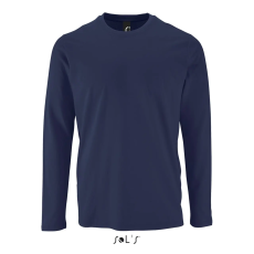 SOL'S Imperial LSL Men - hosszú ujjú póló (french navy, 4XL)