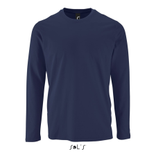 SOL'S Imperial LSL Men - hosszú ujjú póló (french navy, XL) munkaruha