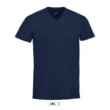 SOL'S Imperial V Men - v-nyakú póló (french navy, 3XL) munkaruha
