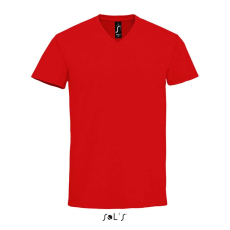 SOL'S Imperial V Men - v-nyakú póló (red, M)