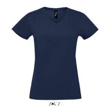 SOL'S Imperial V Women - v-nyakú póló (french navy, XL) munkaruha