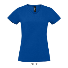 SOL'S Imperial V Women - v-nyakú póló (royal kék, 2XL) munkaruha