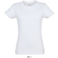 SOL'S Imperial Women - környakú póló (ash, 2XL) munkaruha