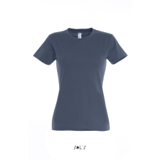 SOL'S Imperial Women - környakú póló (denim, 2XL) férfi póló