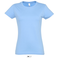 SOL'S Imperial Women - környakú póló (égkék, 2XL) munkaruha