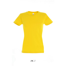 SOL'S Imperial Women - környakú póló (gold, L)