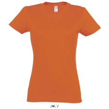 SOL'S Imperial Women - környakú póló (orange, XL) munkaruha