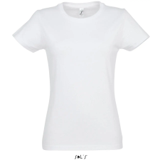 SOL'S Imperial Women - környakú póló (white, M) munkaruha