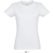 SOL'S Imperial Women - környakú póló (white, S) munkaruha
