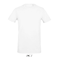 SOL'S Millenium Men - környakú póló (white, M) munkaruha