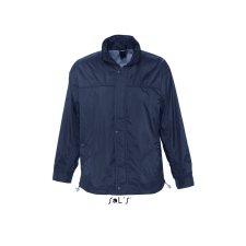 SOL'S Mistral - jersey bélelt víztaszító széldzseki (navy, 2XL) munkaruha