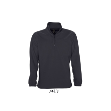 SOL'S Ness - gyapjú 1/4 zipzároszáros pulóver (charcoal, 3XL)