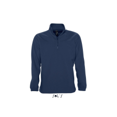 SOL'S Ness - gyapjú 1/4 zipzároszáros pulóver (navy, XL)