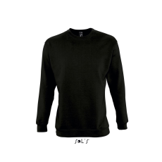 SOL'S New Supreme - unisex pulóver (black, S)