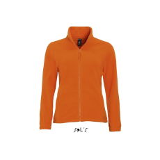SOL'S North Women - zipzáros gyapjú dzseki (orange, S)
