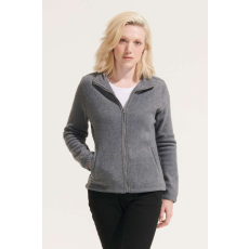 SOL'S North Women - zipzáros gyapjú dzseki (white, L)