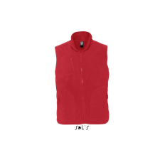 SOL'S Norway - unisex gyapjú mellény (red, M) munkaruha