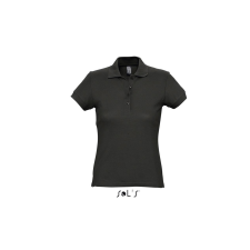 SOL'S Passion - női póló (black, M) munkaruha
