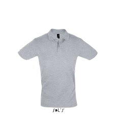SOL'S Perfect Men - galléros póló (grey melange, 4XL)