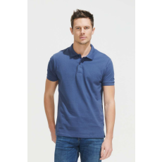 SOL'S Perfect Men - galléros póló (slate blue, S)