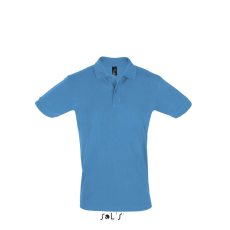 SOL'S Perfect Men - galléros póló (víz, 2XL)