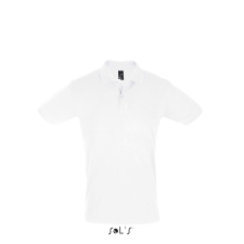 SOL'S Perfect Men - galléros póló (white, S) munkaruha