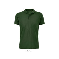 SOL'S Planet Men - galléros póló (bottle green, 4XL) munkaruha