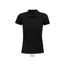 SOL'S Planet Women - galléros póló (black, 2XL) munkaruha