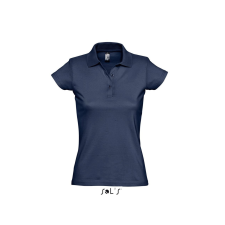 SOL'S Prescott Women - galléros póló (french navy, 2XL) munkaruha