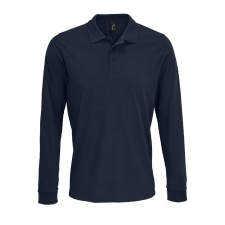 SOL'S Prime LSL galléros hosszú ujjú póló (french navy, 2XL) munkaruha