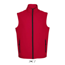 SOL'S Race BW Men - softshell mellény (paprika, XL)
