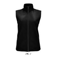 SOL'S Race BW Women - softshell mellény (black, 2XL) munkaruha
