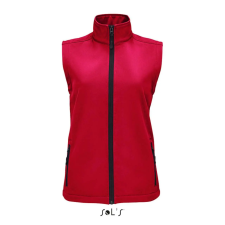 SOL'S Race BW Women - softshell mellény (paprika, S) munkaruha