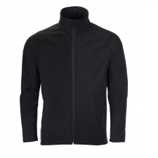 SOL'S Race Men - softshell zipzáros dzseki (black, L) munkaruha