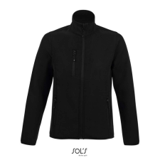 SOL'S Radian Women - softshell zipzáros dzseki (black, 2XL) munkaruha