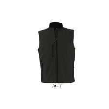 SOL'S Rallye Men - softshell mellény (black, 2XL) munkaruha
