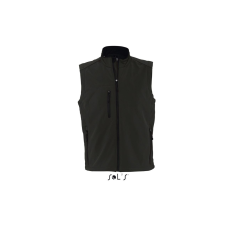 SOL'S Rallye Men - softshell mellény (black, L) munkaruha