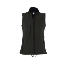 SOL'S Rallye Women - softshell mellény (black, S) munkaruha