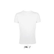 SOL'S Regent Fit - férfi környakú testhezálló póló (white, 2XL) munkaruha