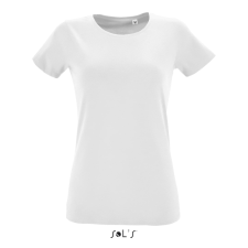 SOL'S Regent Fit Women - környakú testhezálló póló (white, 2XL) munkaruha
