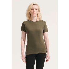 SOL'S Regent - női környakú póló (army, 2XL) munkaruha