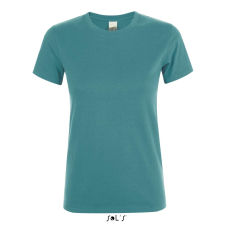 SOL'S Regent - női környakú póló (duck blue, XL) munkaruha