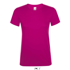 SOL'S Regent - női környakú póló (fuchsia, 2XL) munkaruha
