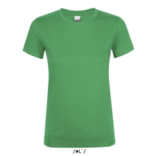 SOL'S Regent - női környakú póló (kelly green, 2XL) munkaruha